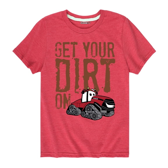 Get Your Dirt On - CASE IH Toddler Short Sleeve Graphic T-Shirt