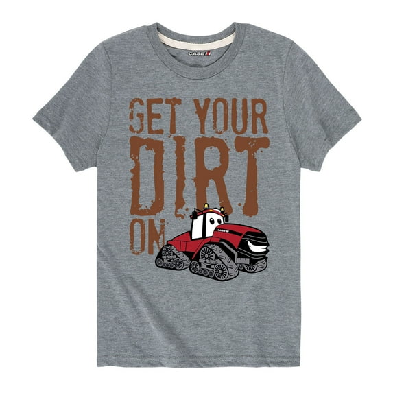 Get Your Dirt On - CASE IH Toddler Short Sleeve Graphic T-Shirt