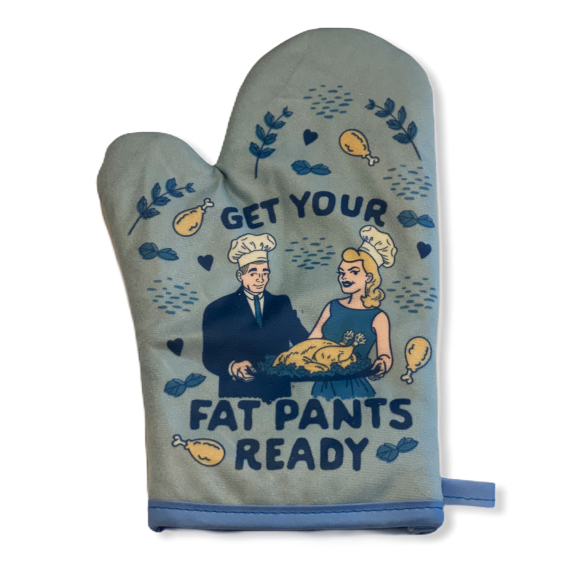 Get Your Fat Pants Ready Funny Kitchen Apron