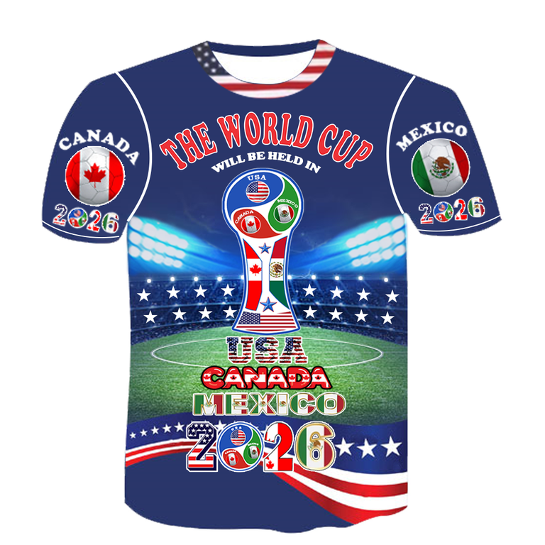 Get Your Fifa World Cup 2026 Host Nations T-Shirts World Cup