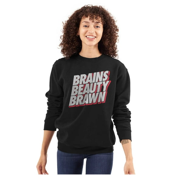 Get Your Fit Together Motivational Women Plus Size Crewneck Sweatshirt Brisco Brands 5X