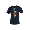 thumbnail image 1 of Get Your Irish On St. Patricks Day Celebration Design Men's T-shirt, 1 of 3