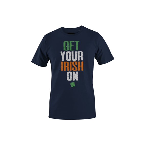 Get Your Irish On St. Patricks Day Celebration Design Men's T-shirt