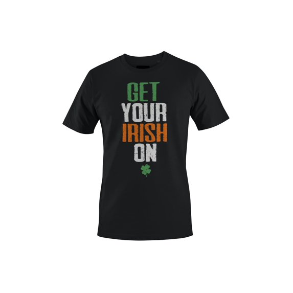 Get Your Irish On St. Patricks Day Celebration Design Men's T-shirt
