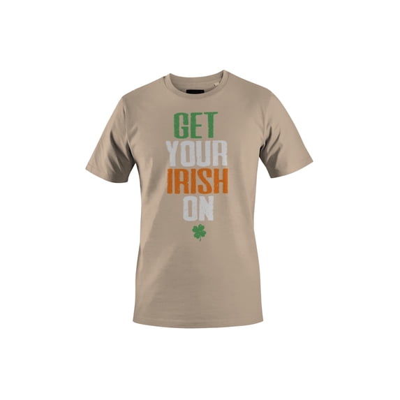Get Your Irish On St. Patricks Day Celebration Design Men's T-shirt