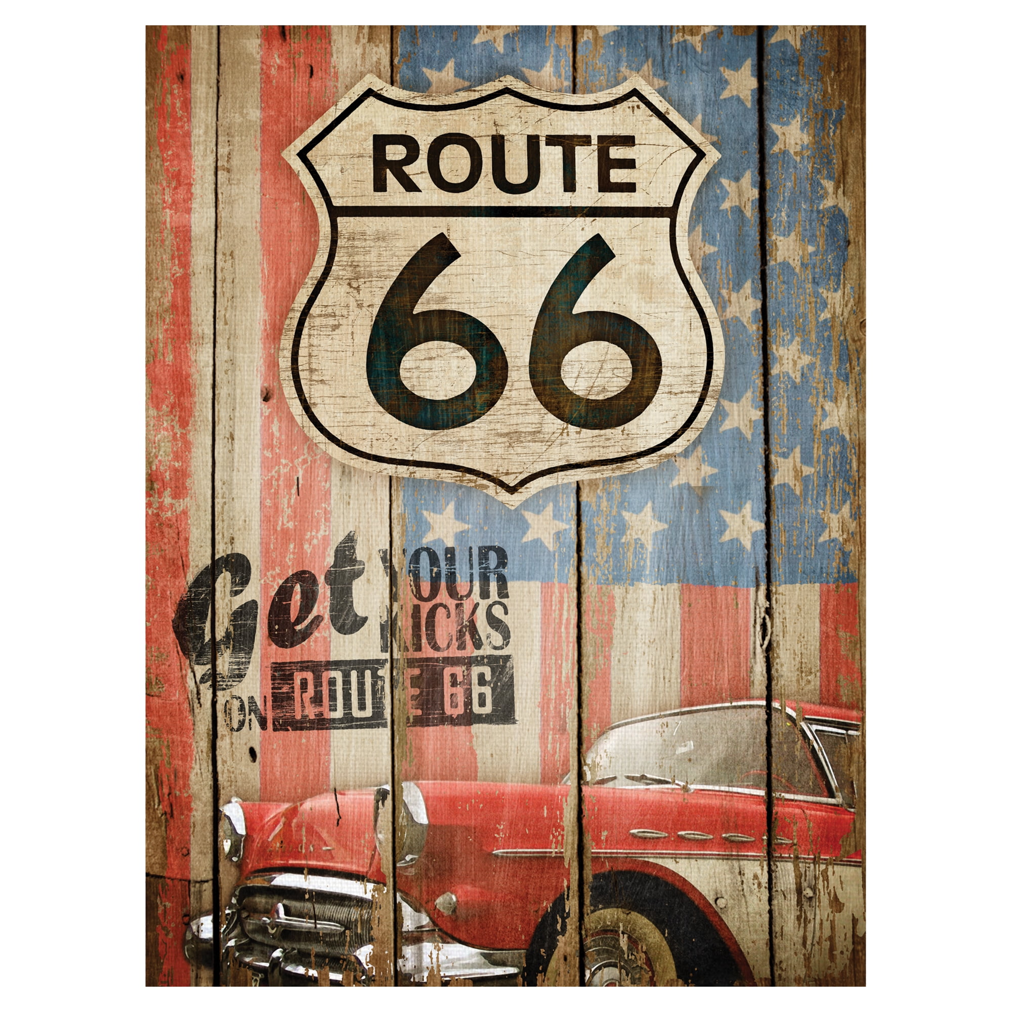 Get Your Kicks I by Willowbrook Fine Art Canvas Art