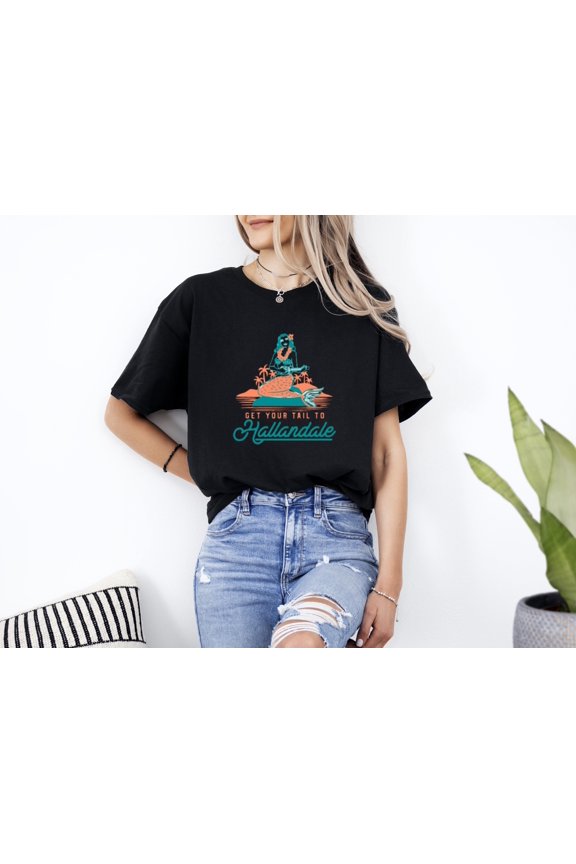 Get Your Tail To Hallandale Florida Beach Vacation Unisex T-Shirt