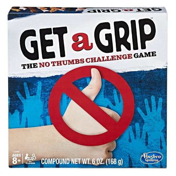 Get a Grip Game - the no thumb challenge game from Hasbro Gaming