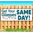 thumbnail image 1 of Get glasses same day Customizable 13 oz Banner Heavy-Duty Vinyl Single-Sided With Metal Grommets, 1 of 4