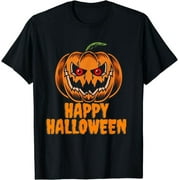 Get into the Halloween spirit with the eerie Haunted Harvest Tee - Perfect for a spooky and stylish celebration!