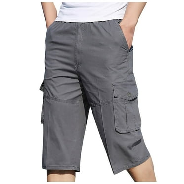 Get it today HOOMEUMY Summer Shorts for Men with Multi Pockets Lightweight Breathable Cargo Shorts for Work Hiking Camping Travel Gray XXXXL