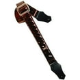 thumbnail image 1 of Get'm Get'm Badass Mirrored Guitar Strap Chocolate 2 in., 1 of 1
