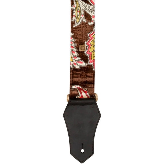 Get'm Get'm Casanova Guitar Strap Brown 2 in.