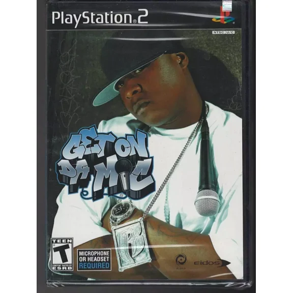 Get on Da Mic (Game Only) PS2 (Brand New Factory Sealed ) Playstation