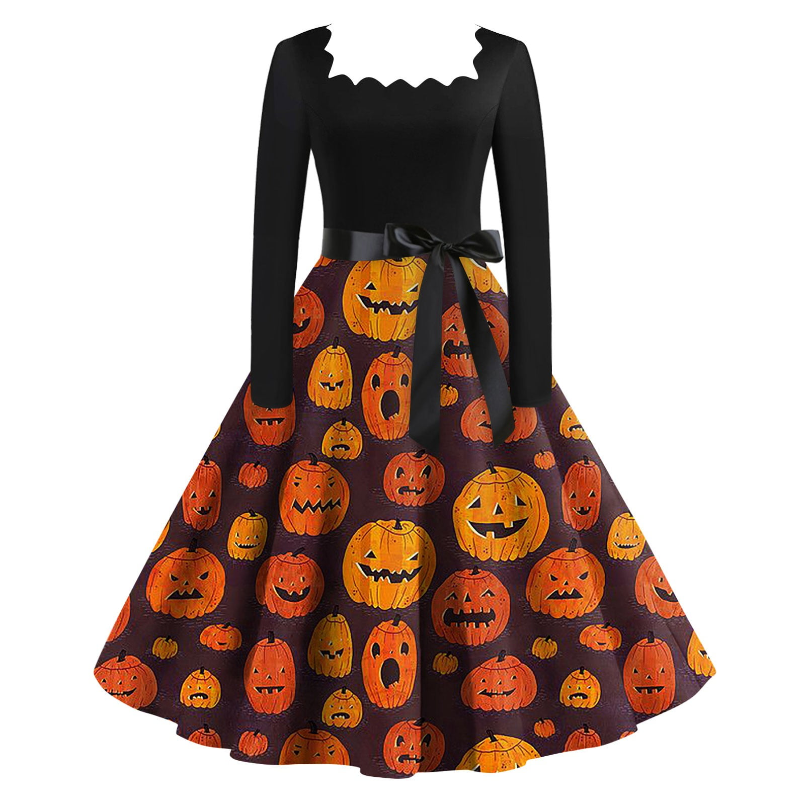 Get's Your Hallowee Ready! HIMIWAY Sweatshirt Dress Elegant Costume ...