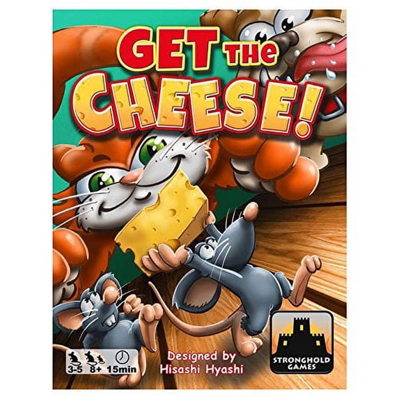Get the Cheese Fast Paced Family Fun Interactive Stronghold Games SG9902