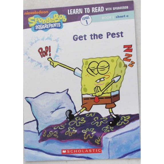 Pre-Owned Get the Pest (Learn to Read with Spongebob, Book 2 Short e) Paperback
