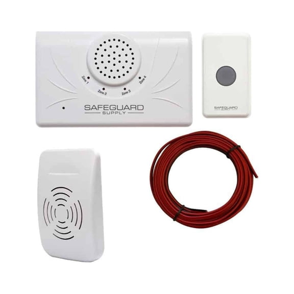Get the WDK-ERA-KIT Premium Long Range Warehouse Doorbell with Loud Sound - It's Guaranteed to Work! (Piezo Siren w/ Volume Control)