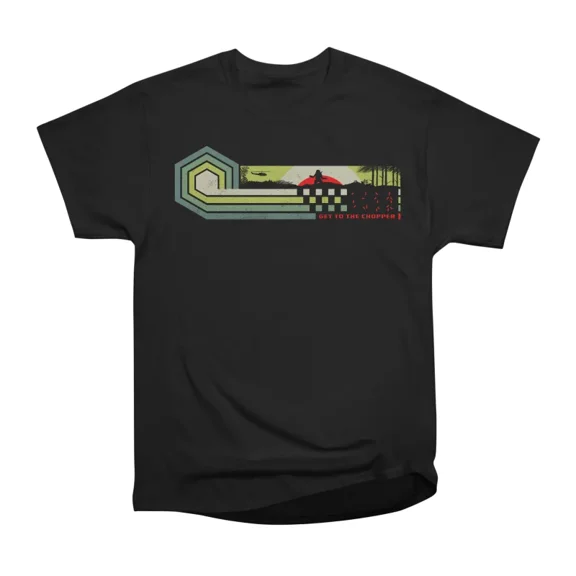 Get to the chopper retro predator T-Shirt Tee Gift For Him Merch For Her Apparel For Frien