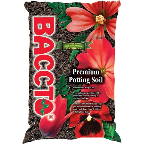 GetRich Michigan Peat General All Purpose Premium Potting Soil with Perlite for Indoor Outdoor Pots, Planters, Raised Bed, and Container Gardening, 50 Pounds