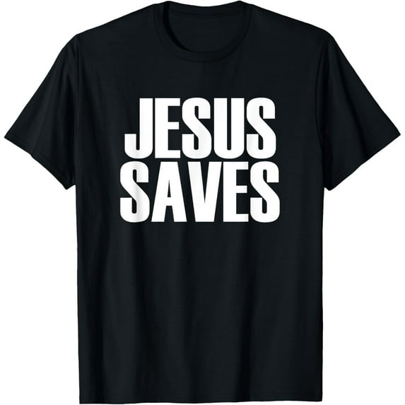 GetThread, Christ Saves - Popular Christian Faith Quote T-shirt