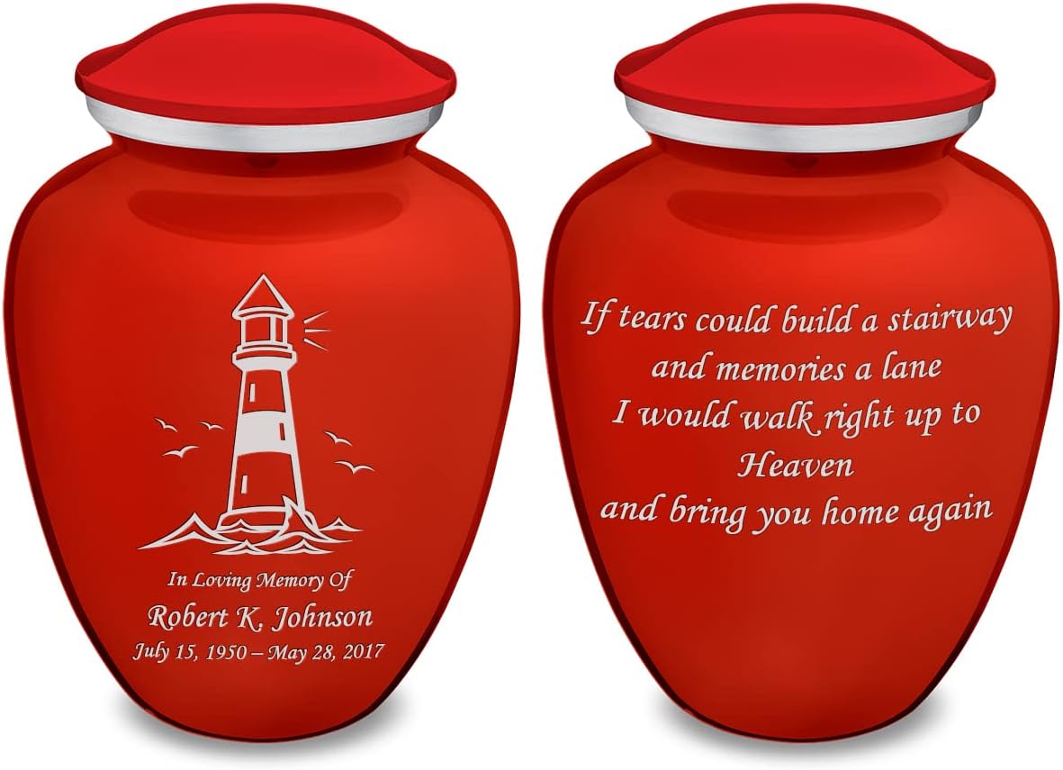 GetUrns Medium Embrace Cat Cremation Urn - Bright Pink, Option For Custom Engraving