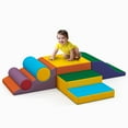 thumbnail image 1 of GetYes Toddler Foam Climbing Set, 7-Piece Soft Activity Playset, Toddler Climber, 1 of 7