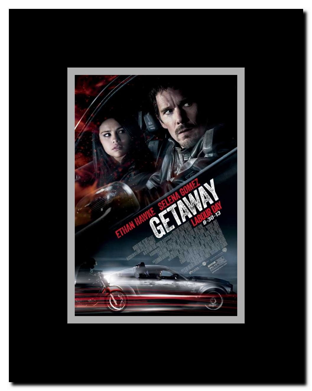 Getaway Framed Movie Poster