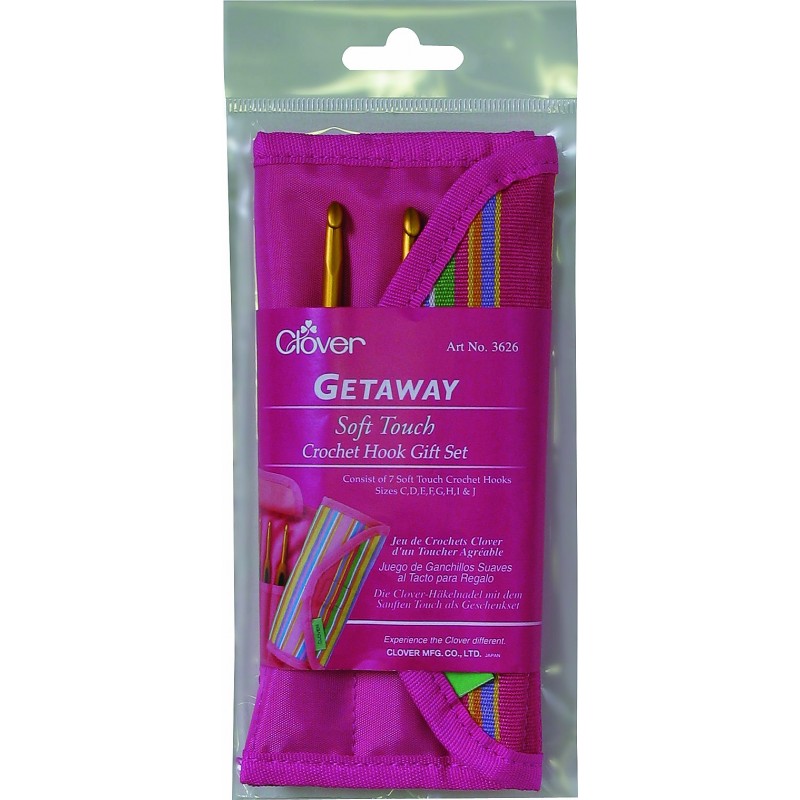 "Getaway" Soft Touch Crochet Hook Set