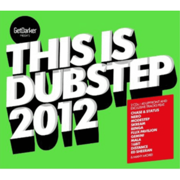 Get Darker Presents: This Is Dubstep 2012 Various Artists (CD)