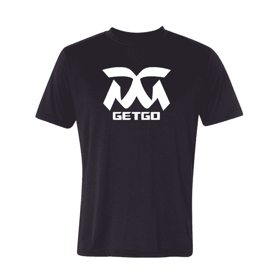 Getgo Men's Short Sleeve Crew Neck Activewear T-Shirt