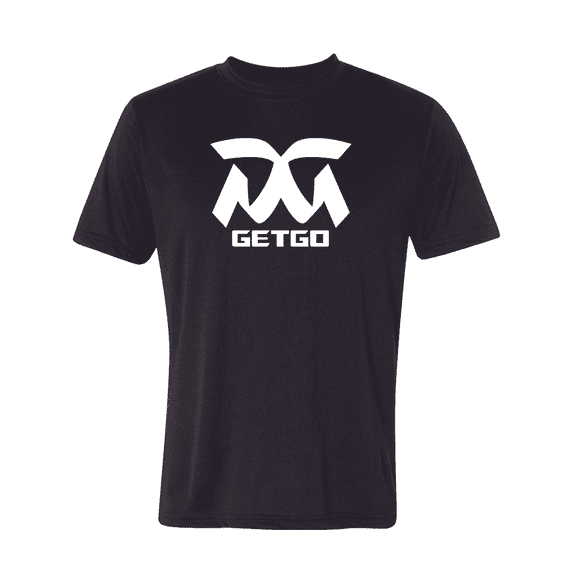 Getgo Men's Short Sleeve Crew Neck Activewear T-Shirt