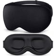thumbnail image 1 of Getino 3D Blackout Sleep Masks for Women Men, Soft Eye Masks for Sleeping for Side Sleepers, Black, 1 of 9