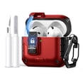 thumbnail image 1 of Getino Compatible with Apple AirPods 4 & AirPods Pro 3 Case Cover with Phone Stand, Magnetic Lock & Cleaning Kit, 1 of 9