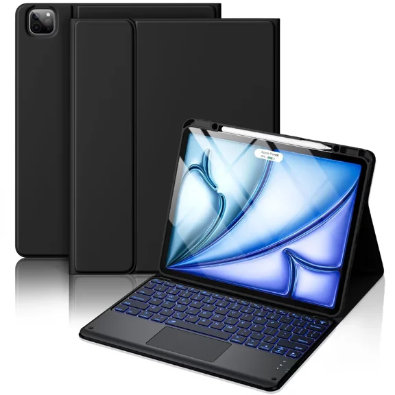 Getino Compatible with iPad Air 13-inch Case Keyboard (M4/M3/M2)