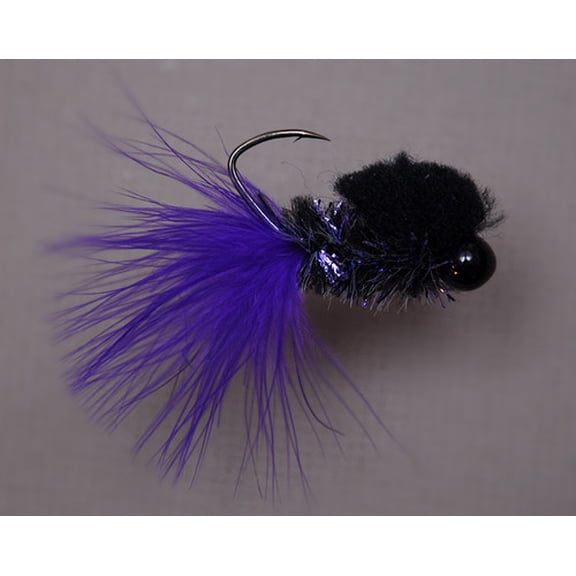 GetmDry Steelhead Jigs- 1/8oz, Black Purple