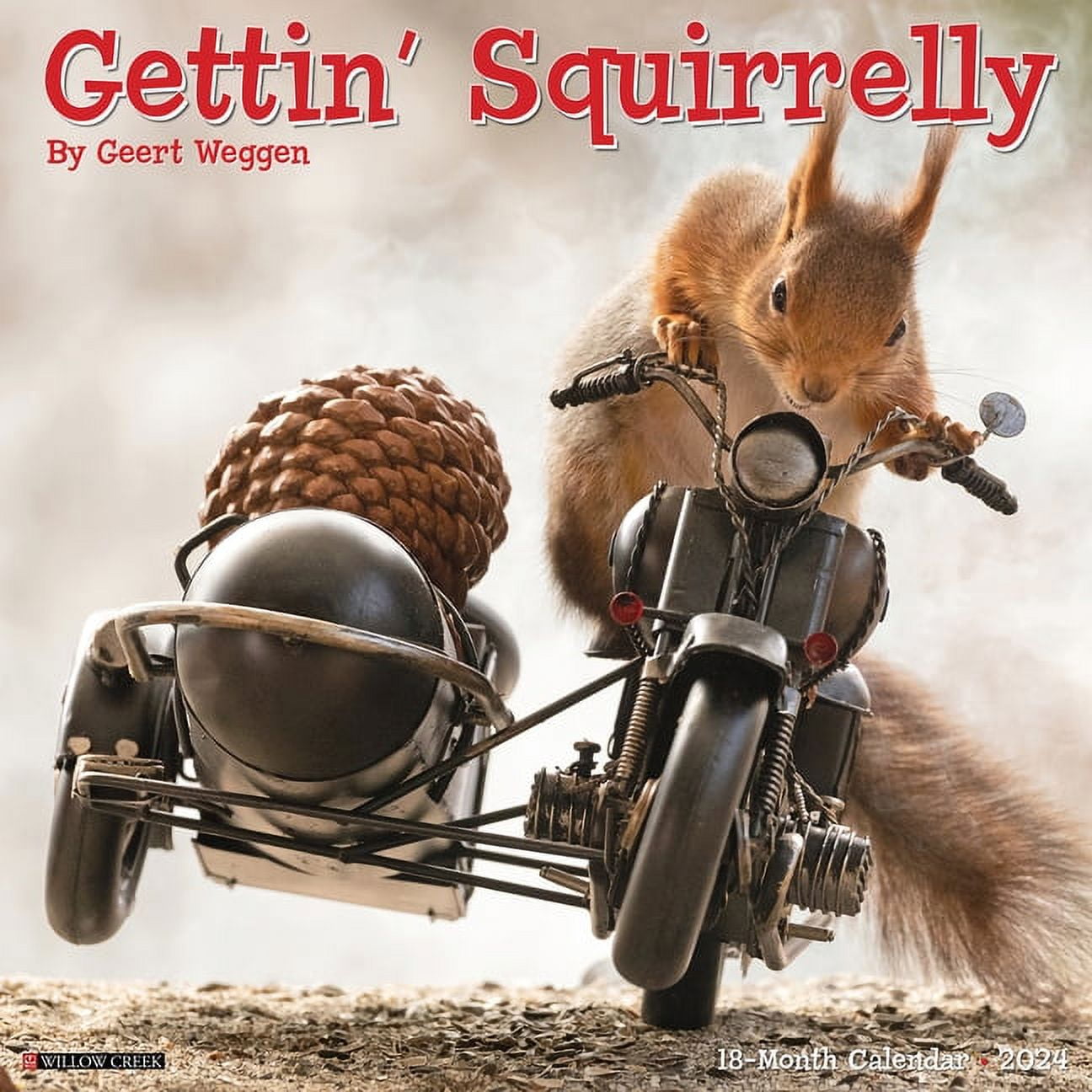 Gettin' Squirrelly 2025 12 X 12 Wall Calendar (Other)