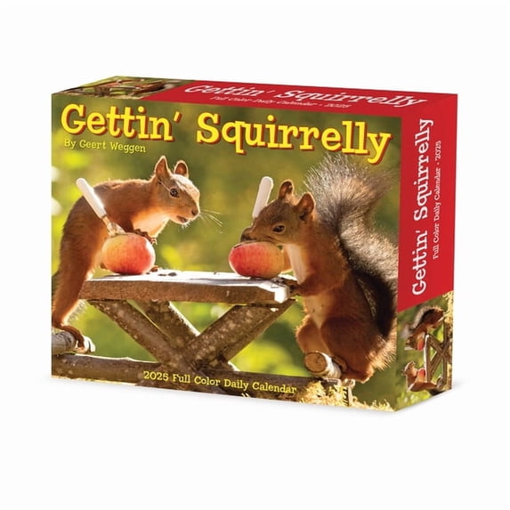 Gettin' Squirrelly 2026 5.4 X 6.2 Box Calendar, (Hardcover)