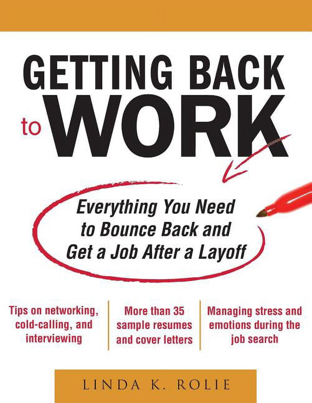 Getting Back to Work: Everything You Need to Bounce Back and Get a Job ...