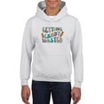 thumbnail image 1 of Getting Candy Groovy Style Hoodie Juniors -Image by Shutterstock,  Large, 1 of 4