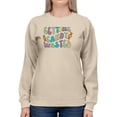thumbnail image 1 of Getting Candy Groovy Style Sweatshirt Women -Image by Shutterstock, Female Medium, 1 of 4