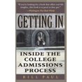 thumbnail image 1 of Pre-Owned Getting in: Inside the College Admissions Process (Paperback) 0201154919 9780201154917, 1 of 1