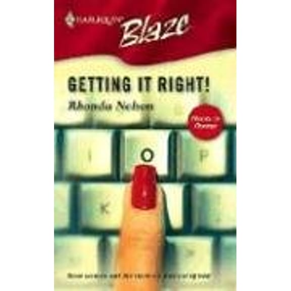 Pre-Owned Getting It Right! (Paperback) 9780373792214