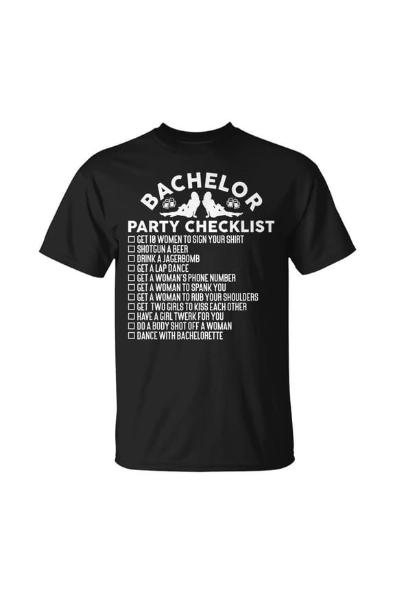 Getting Married Groom Bachelor Party Checklist