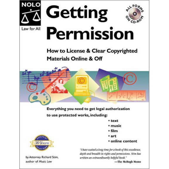 Pre-Owned Getting Permission: How to License and Clear Copyrighted Materials Online and Off (Paperback) 087337536X 9780873375368