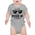 thumbnail image 1 of Getting Picked Up By Women Bodysuit Infant -Smartprints Designs,  18 Months, 1 of 4