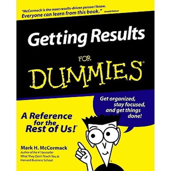 Pre-Owned Getting Results for Dummies. (Paperback) by Mark H McCormack