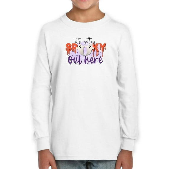 Getting Spooky Out Here Long Sleeve Toddler -Image by Shutterstock, 2 Toddler