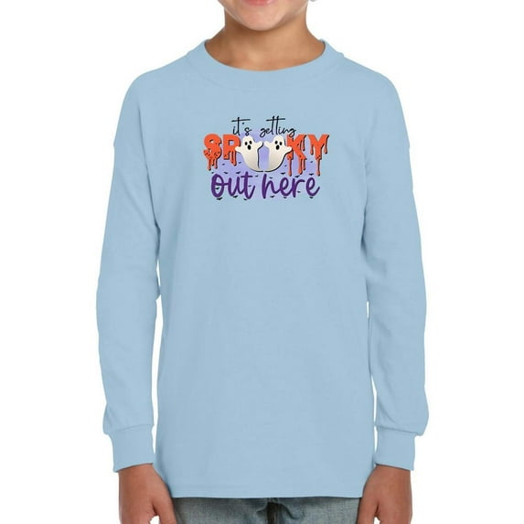 Getting Spooky Out Here Long Sleeve Toddler -Image by Shutterstock, 2 Toddler