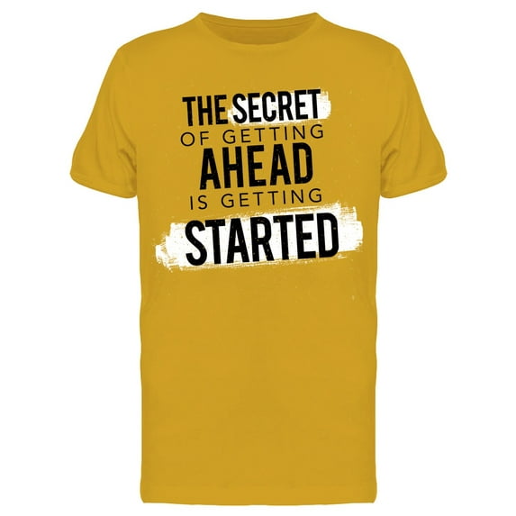 Getting Started Design T-Shirt Men -Image by Shutterstock, Male XX-Large